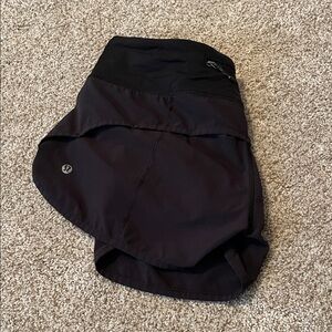 Lululemon Black Athletic Shorts